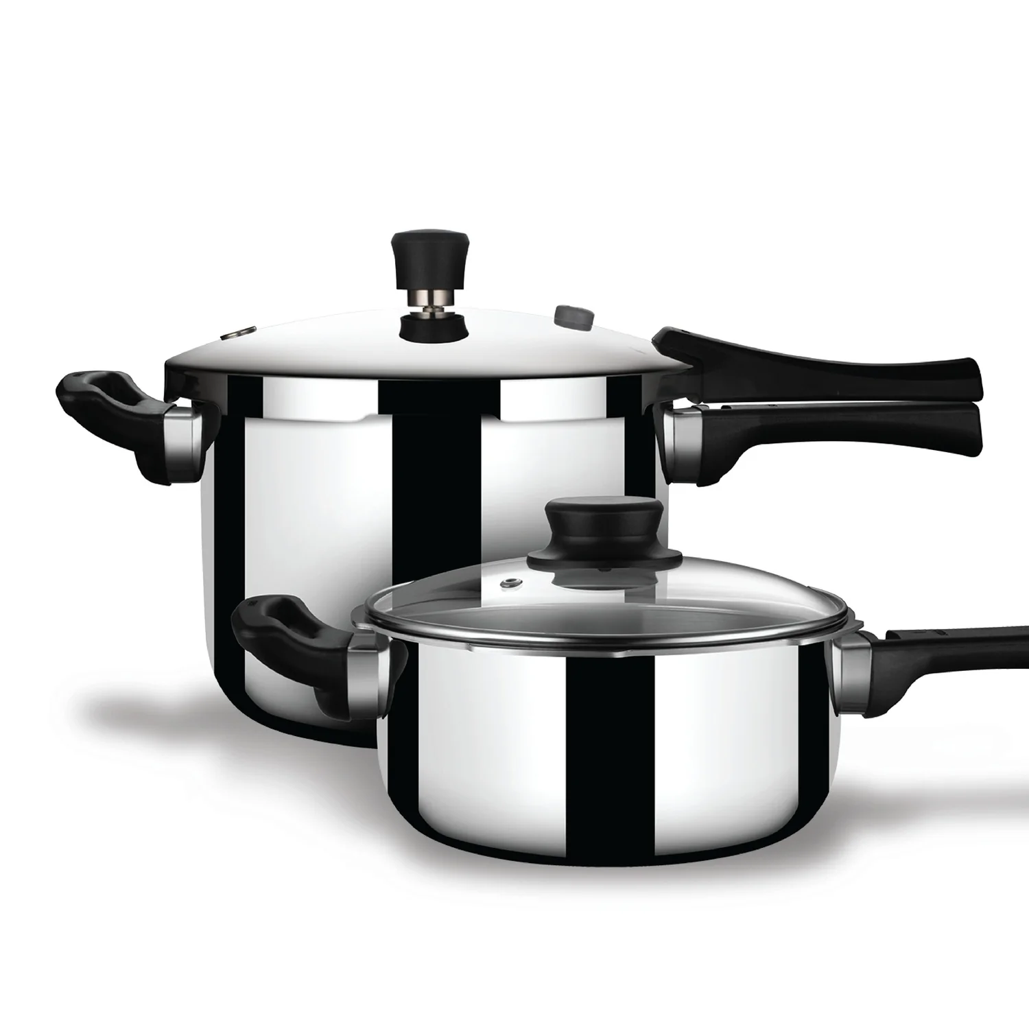 Stahl Xpress Cooker Triply Pressure Cooker Duo (3L & 5L)