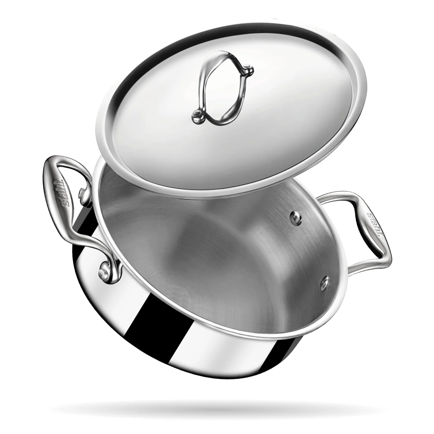 Triply Artisan Series Stainless Steel Casserole 22CM/3.8L