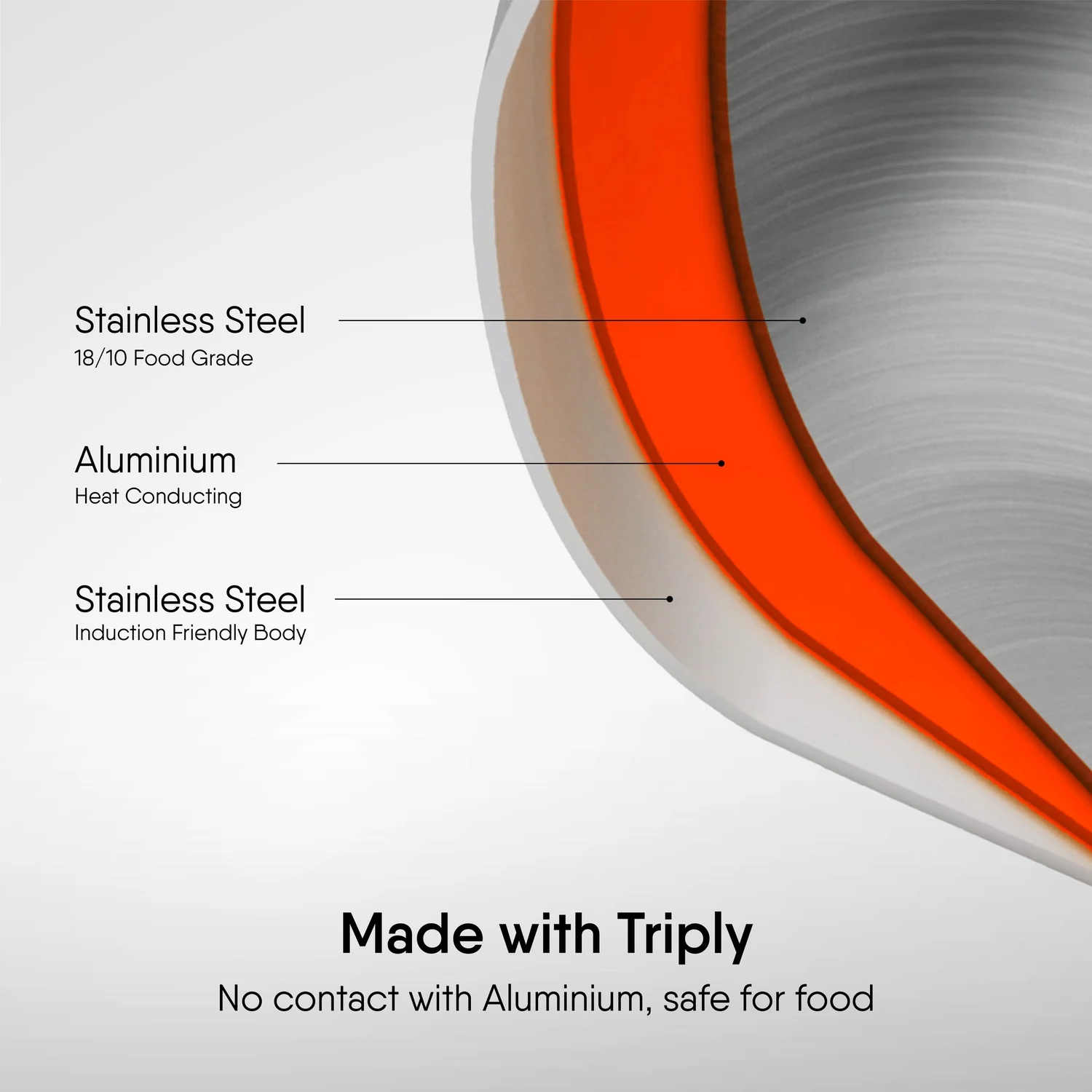 Stahl Artisan Tadka Pan 10 cm - 300 ml (4294) view 2