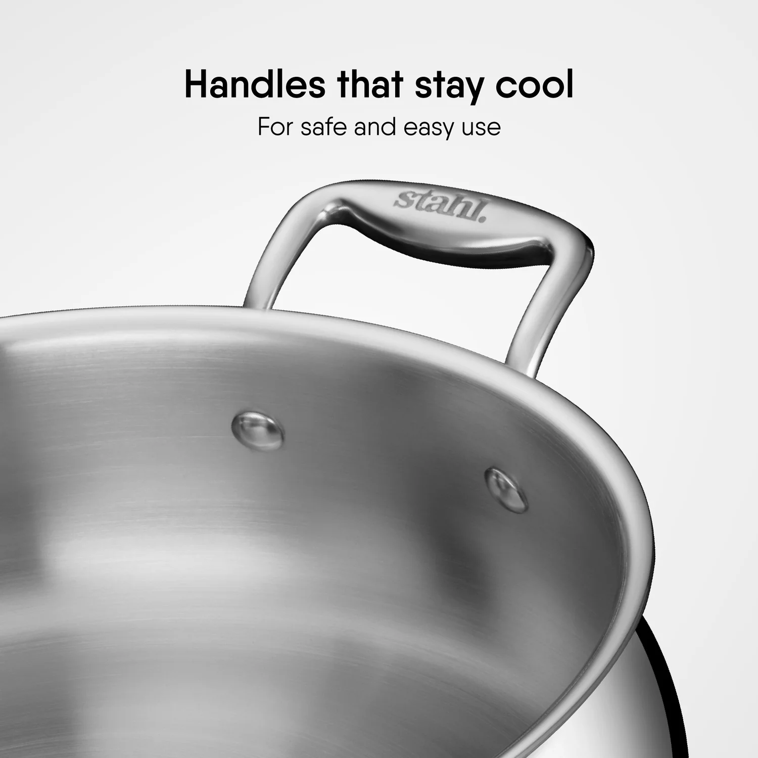 Stahl Artisan Biryani Handi + Lid 24CM (4184) view 4